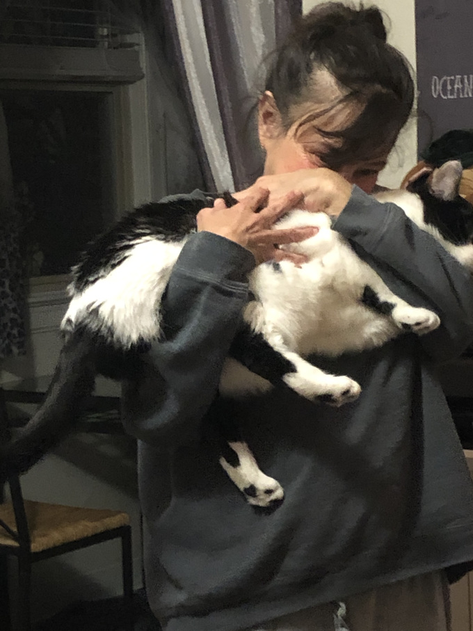 Annette and grandson Jasper