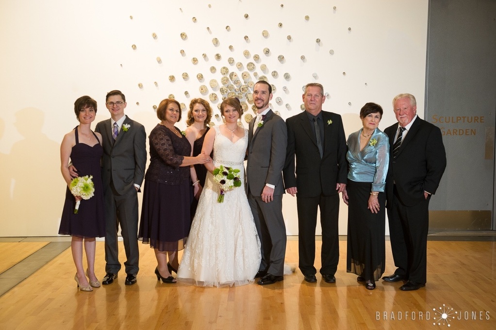 Mike's family at Harmony and Dave's wedding 9/27/14