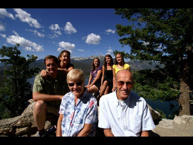 Family pic at Sapphire Point - Summit County