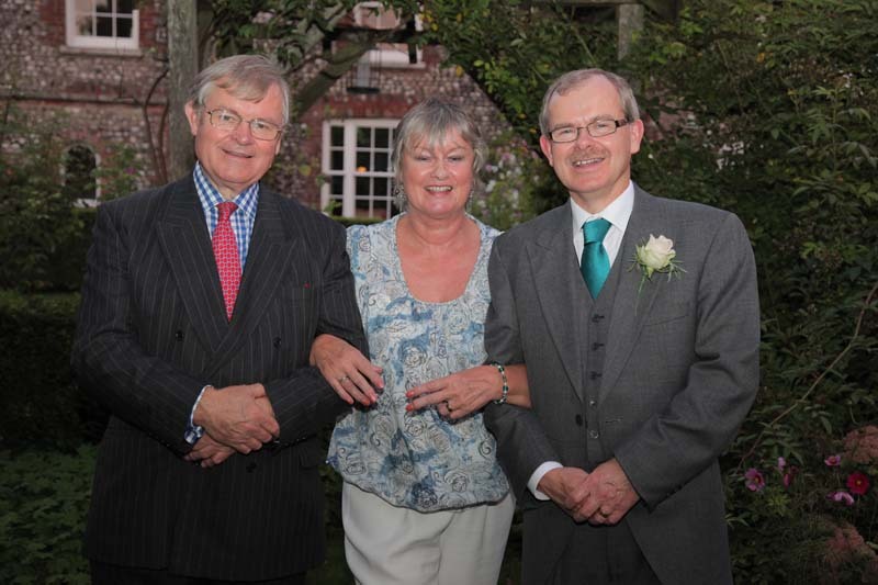 Mum with her brothers Ian and Colin