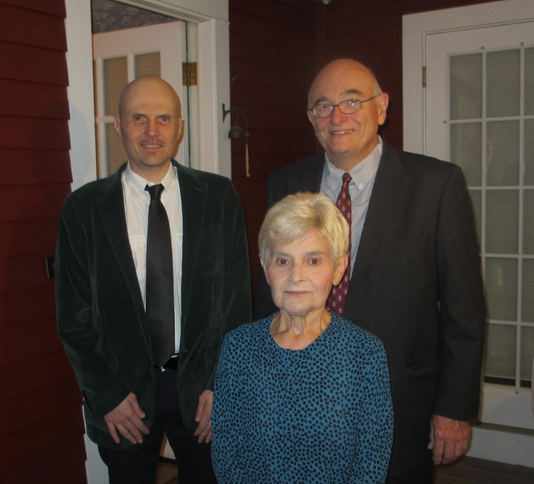 Eric, wife Marta and nephew Jack