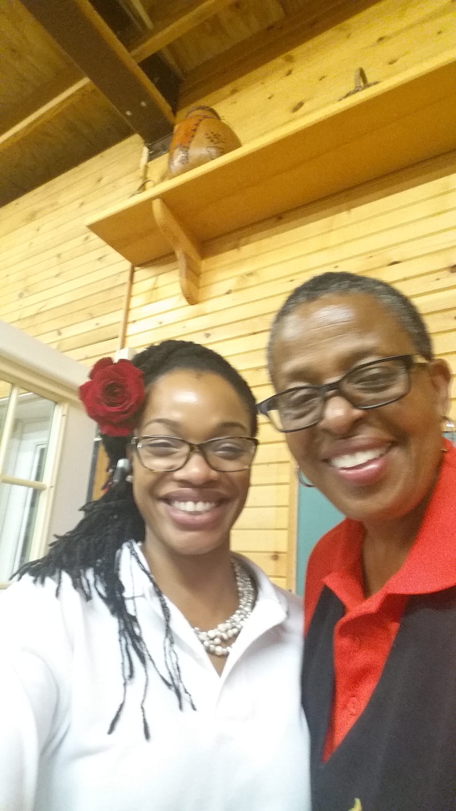 Donna with niece, Caren