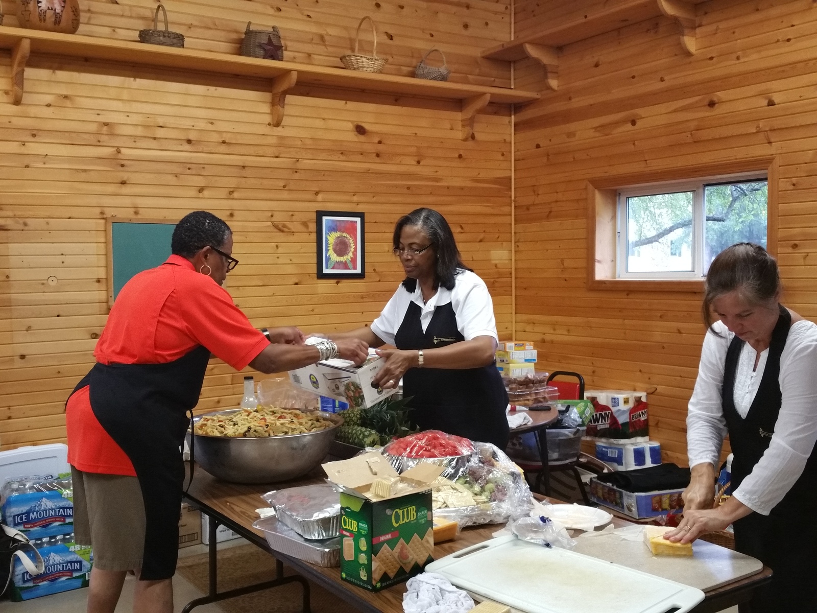 Running the kitchen! 